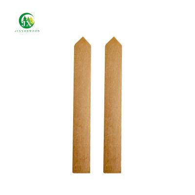 China Disposable Eco Friendly Stocked Biodegradable Custom Wooden Food Steak Meat Sticks Steak Skewer Wooden Ice Cream Sticks for sale