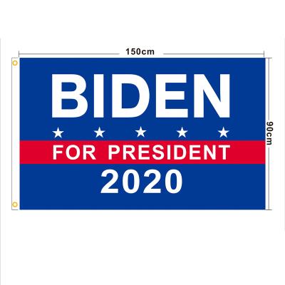 China Health Care Institute 2020 Best Selling Custom 100% Polyester Joe Biden Mini Logo Hand Flag for sale