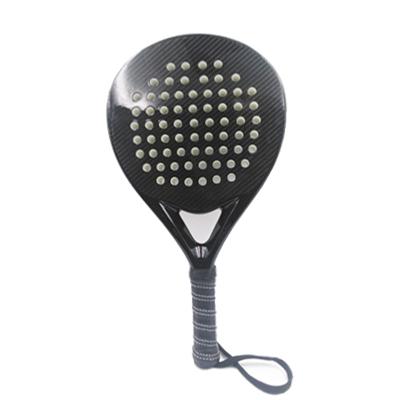 China 3K Carbon Fiber Paddle Racket Carbon Padel Tennis Racket Beach Tennis Paddle Rackets for sale