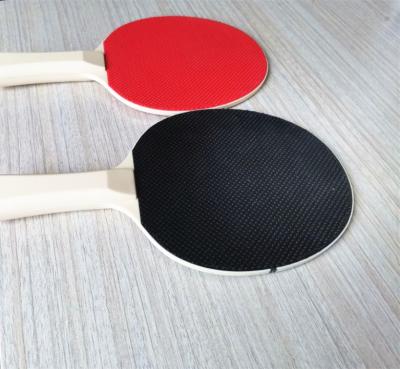 China Wholesale Cheap Plastics Family Fun Table Tennis Racket Plastic Goods Rubber Table Tennis Paddle for sale