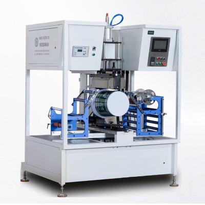 China Hotels PLC And Touch Screen High Precision Servo Hot Stamping Paint Barrel Printing Machine for sale