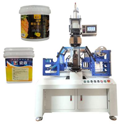 China Automatic Pail Printing Machine Plastic Barrel Transfer Machine for sale