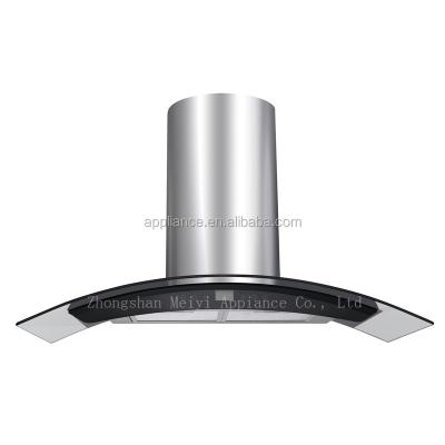 China Smoke Filtration System Excellen Quality 900mm Stainless Steel Range Hood for sale