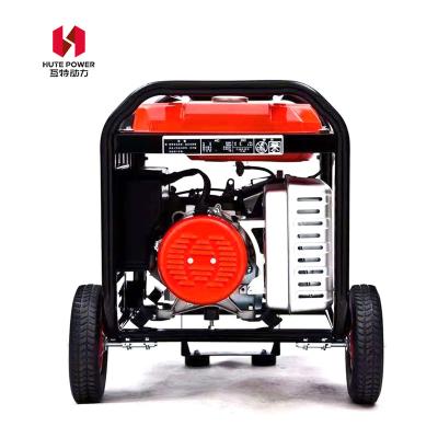 China 3500W 5500W 6500W Generator 5000w Gasoline Air Cooled Four Stroke Portable Generator For Sale HT6500CXD for sale