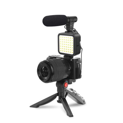 China PORTABLE Vlogging Kit with LED Light Remote Control Tripod for TikTok YouTube Live Streaming Light Kit for sale