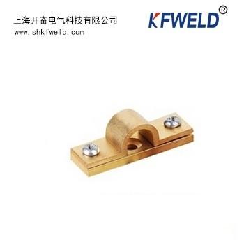 China Earth Rod Ground Clamp, Copper material, Ground cable clamp, Good electric conduction en venta