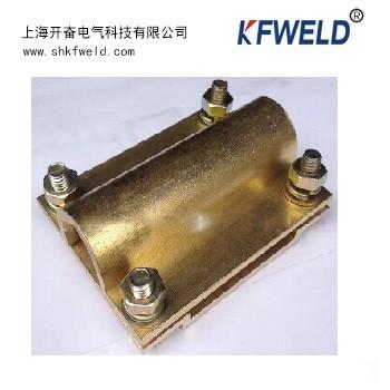 China Ground Tape to Tape Cross Square Clamp, Copper material, Good electric conduction en venta