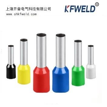 China Electrical E Tube Type Insulated Ferrule Terminal, Wire Crimp Tube Sleeve E series Pipe Pin Insulated Cord End Terminals en venta