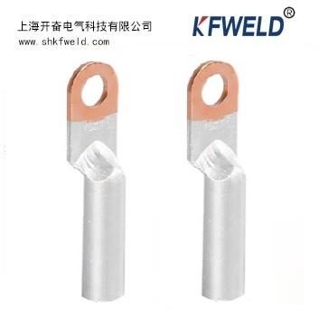 China DTL Bimetallic Copper Aluminum Cable Lug, DTL aluminium copper tubular terminals bimetallic cable lug for sale