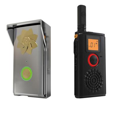 China Modern Handheld Portable Two Way Radio Combinate with Doorbell and Call Long Range Communication Walkie Talkie Bell Buddy T-368D for sale