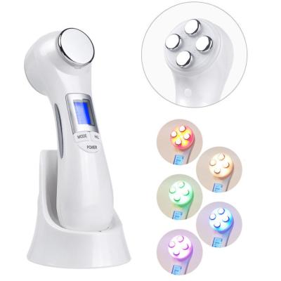 China Blood Vessel Removal RF EMS Skin Rejuvenation Massager Facial Face Lifting Tightening Wrinkle Removal Beauty Device for sale