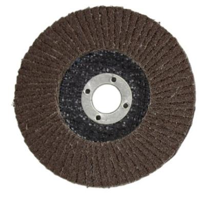 China Suitable High Quality 125mm Hardware Tool Fin Disc Metal Angle Grinder Excavator Fin Polishing Disc for sale