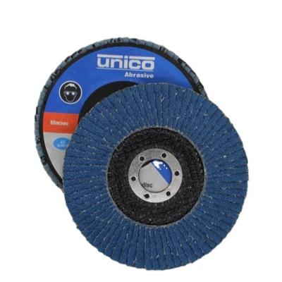 China High Quality Fin Wheel Metal 125mm Top Fin Disc Material Excellent Abrasive Disc Performance for sale