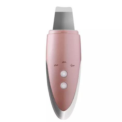 China New Arrival DEEP CLEANING Home Use Waterproof Ultrasonic Electric Face Scrubber Spatula Skin Sonic Skin Scrubber for sale