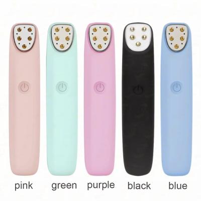 China Wrinkle Remover Eye Massager Heat Vibration For Dark Circles Eye Bags Fine Lines Anti Aging Eye Massage Puffiness Lip Tool for sale