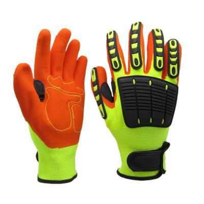 China Impact Supplier TPR Manufacturer Factory Price Shock Resistant / Anti-cut Glove for sale