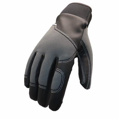 China General Hand Protective New Arrival Leather Work Gloves Synthetic Gloves Mechanic Glove for sale