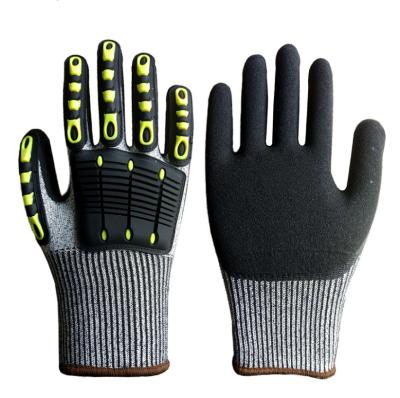 China Level 5 Impact Resistant / Anti-Cut SONICE Cut Resistant Gloves HPPE Protect Glove For Heavy Duty for sale