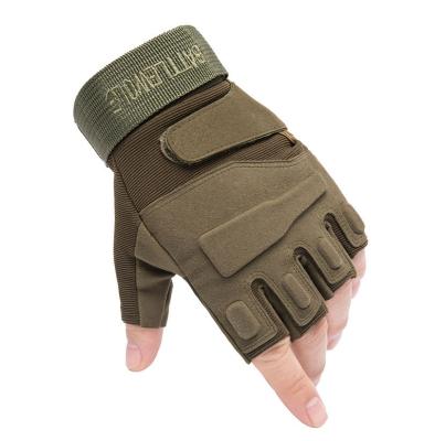 China Factory Direct Impact / Slip Resistant Tactical Military Gloves Half Finger Tactical Gloves for sale