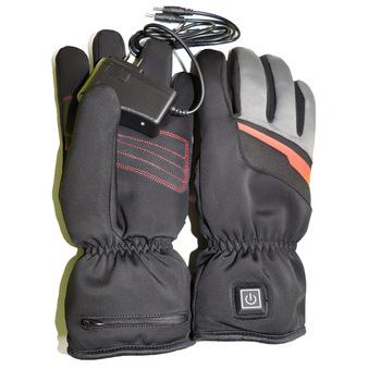 China Racing Bicycle Outdoor Supplies Full Finger Ski Battery Heated Gloves for sale