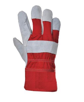 China Protective Hand Work Gently Whip Leather Plus Gloves For Protective Hand Safety Welding Gloves for sale