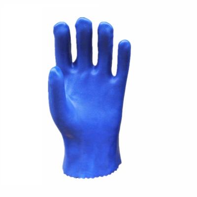 China Durable PVC Dipped Industrial Fishing Man Sandy Fishing Gloves for sale