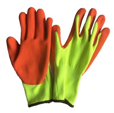 China Protective Hand Industry Nitrile Coated Work Glove Construction Building Wear Rugged Work Gloves for sale