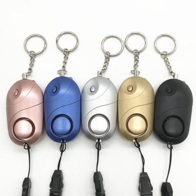 中国 Wholesale Personal Key Tamper Alarm Security 130db Chain Self-Defense Alarm For Older Children Women ABS 3 L44*3pcs 160 mah 12 months NC; GUA 販売のため