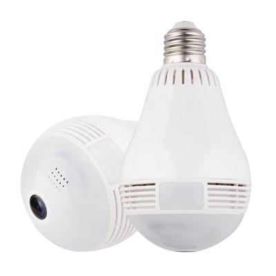 China Smart Home Full HD WiFi Integrated Indoor Security Siren Bulb P2P Camera Network Lamp Light IP Network Lamp Wireless IP Camera For Baby Monitor en venta