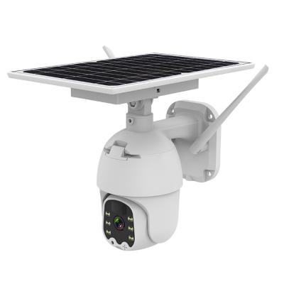 Cina Hd 1080P Smart Wireless Solar Night Version Solar IP NIGHT VISION Full Housing Yard Shape 4G GM/M Ptz Camera in vendita