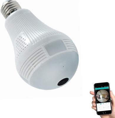 China Bulk Sale 360 ​​Wifi Security Siren Built-in Child Women Safe Indoor CCTV Camera Bulb en venta