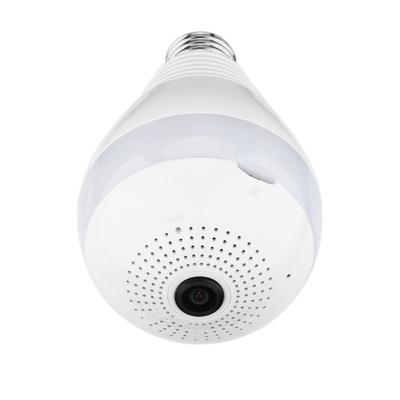 中国 Full HD E27 WiFi Built-in Lamp Because-4 Siren 1080P CCTV Wireless WIFI Bulb Camera For Home Security Nightvision Camera 販売のため