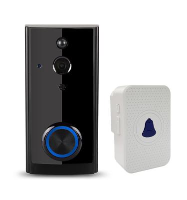 China Built-in Camera Battery Powered Factory Supply Battery Powered Video Doorbell IP Doorbell Camera Remote Unlock Via APP for sale