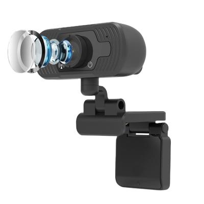 中国 ABS Plastic USB USB Webcam HD 1080p Computer HD Webcam Camera With MIC 販売のため