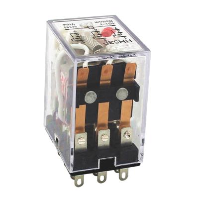 China HH53P MY3 Epoxy Electrical Relay 13PIN 5A 220VAC 110VAC 24VDC 12VDC for sale