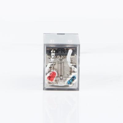 China DPDT 10A 8 PIN JQX-13F 2Z Epoxy Relay for sale