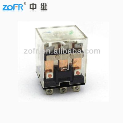 China HH63P Epoxy Relay 3H PDT 10A 220volt LY3 Auxiliary Relay for sale