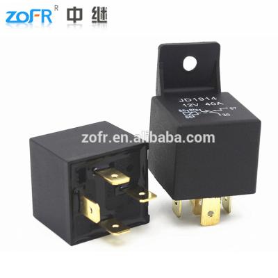 China JD2914 24V 5PIN 40A Relay 12V 4PIN 30A Automobile Auto Starter Relays JD2914 for sale