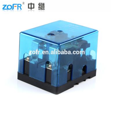 China Epoxy Blue Color DPDT JQX-62F 2Z 80A Power Switch Relay for sale