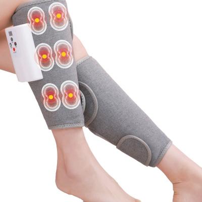 China Heated Function MK Sport Amazon Hot Sale Air Compression Blood Circulation Heating Portable Electric Leg and Calf Massager for sale