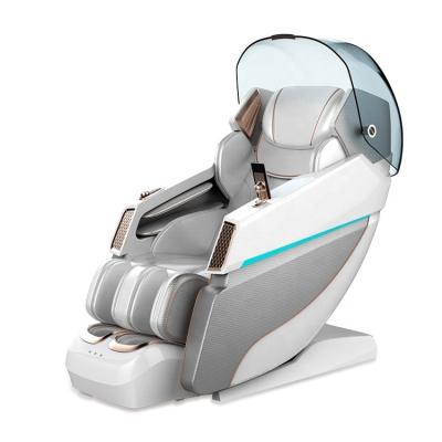 China LCD Touch Screen Mk Electric Full Body Airbags Massage Chair Price SL Track Weightless Ghe Massage Chair Bed for sale