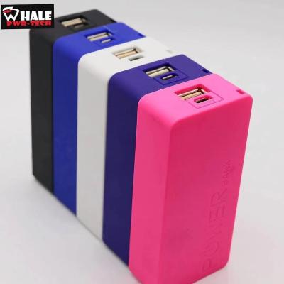 China Fast charging support power bank 2400mAh five-minute color selection power bank universal for all mobile phones for sale