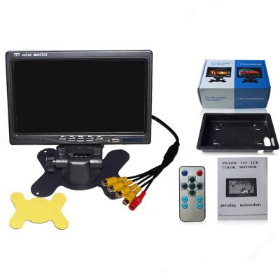 China Top Grade 7 Inch tft LCD Bus Monitor 4 Input AV For City Bus Monitoring > 3