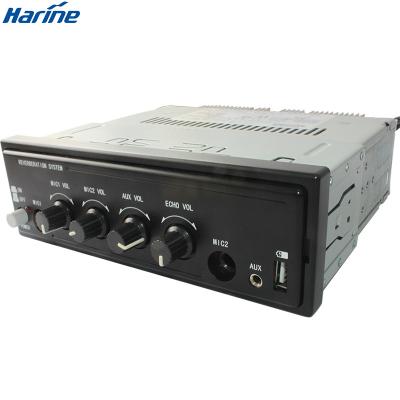 China Built-in Amplifier Function Harine Supply 4X45Wmax Power 24v Car Amplifier for sale