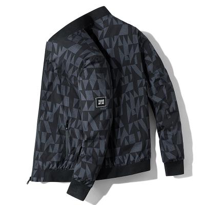 China 2021 MJ2006 Autumn Custom Irregular Pattern Plus Size Viable Jackets For Mens Winter Coats For Men Bomber Jacket for sale