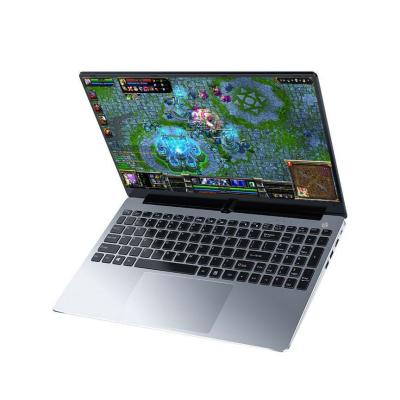 China Direct Wholesale Bluetooth 4.0 System Silver Appearance Win 10 Portable Game 15.6 Inch Display Laptop i5-10210 8GB RAM 512GB SSD HDD for sale