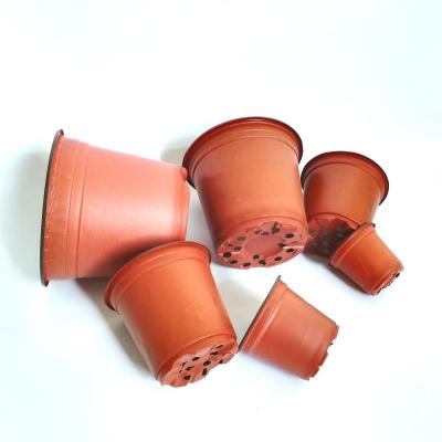 China Tear Resistant Plastic Flower Pot Eco - Friendly Soft Pot Durable / Eco - Friendly / Effective For Growing Healthily . for sale