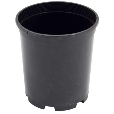 China Disposable Small Garden 1gallon Plant Black Plastic Nursery Flower Rapid Root Growth Pot for sale