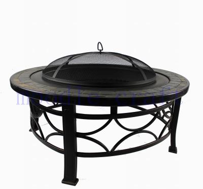 China Outdoor Entertainment Fire Pit Table Holiday BBQ Fire Pit With Friends Factory Direct High Quality Modern Designed Outdoor Fire Pit Table for sale