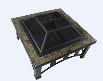 China Popular Slate Factory Stocked High Quality Modern Superior Modern Designed Direct Outdoor Firepit for sale